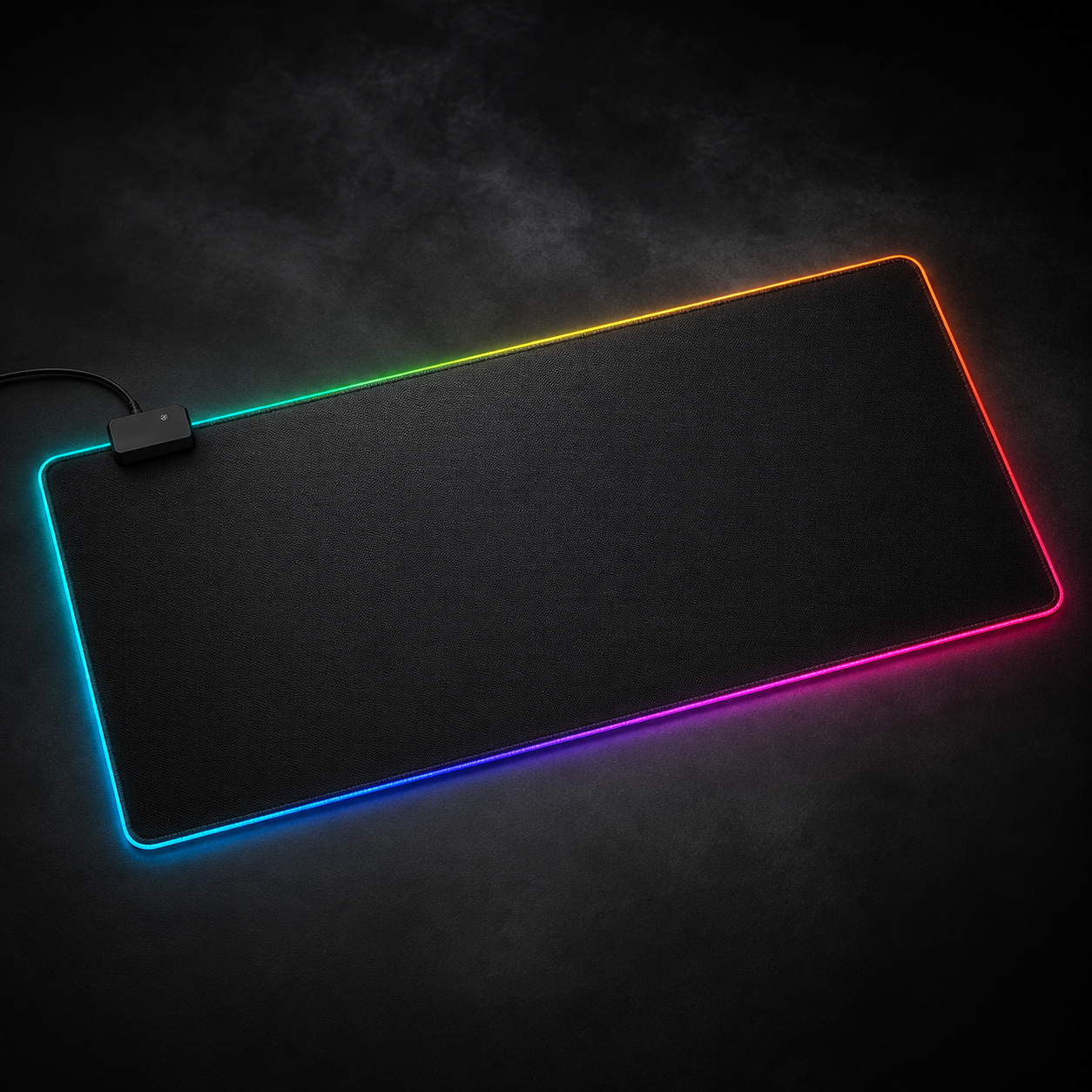 Tapis de bureau RGB – 70 × 30 cm