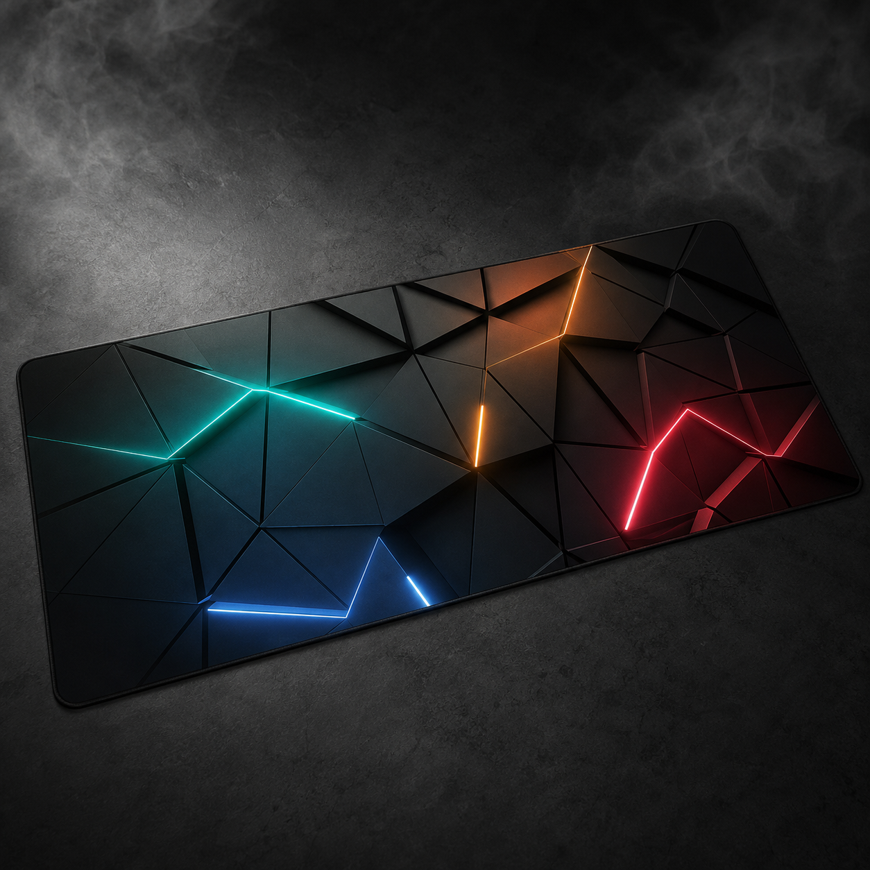 Tapis de souris - Hexagone Multicolor