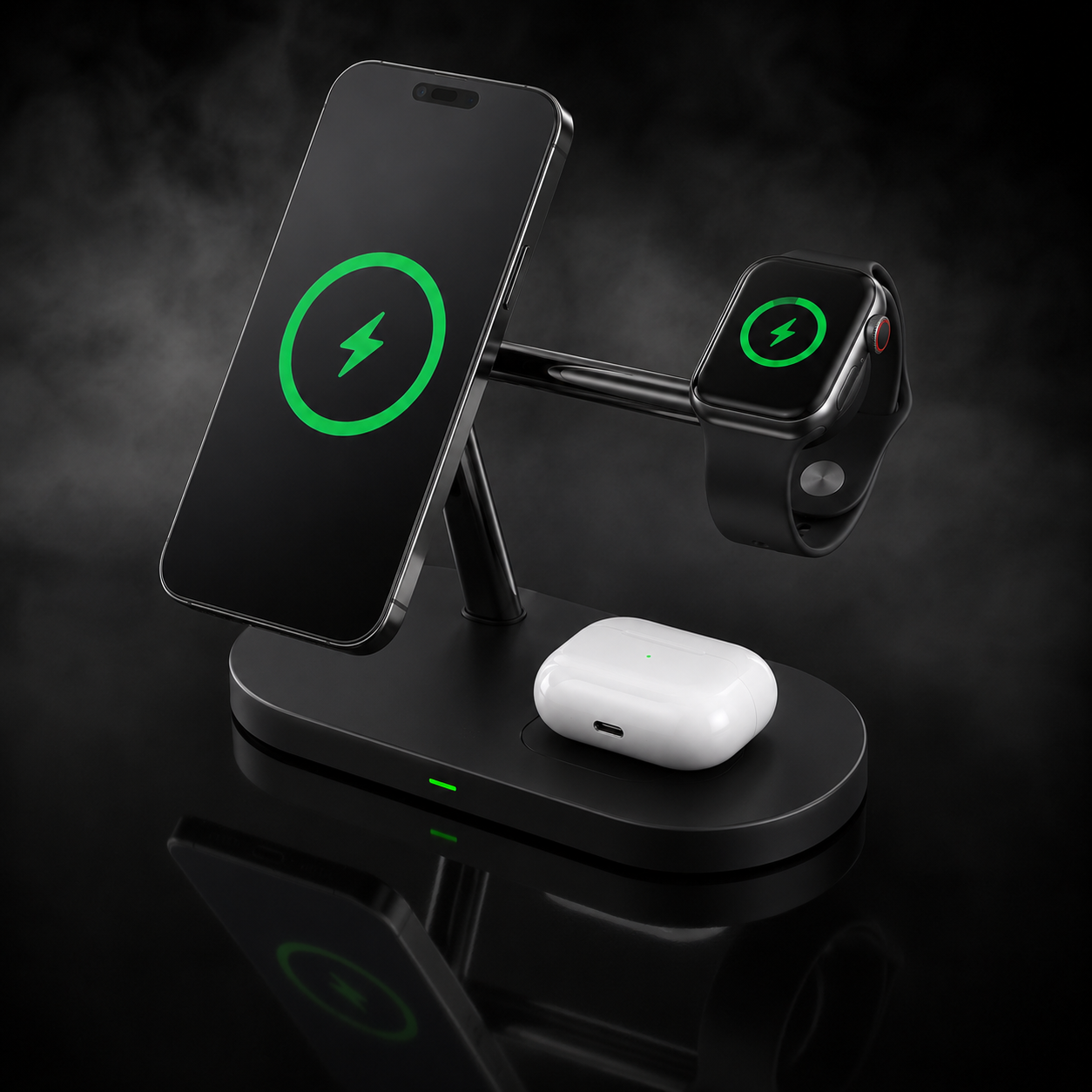 Station de charge sans fil 3-en-1
