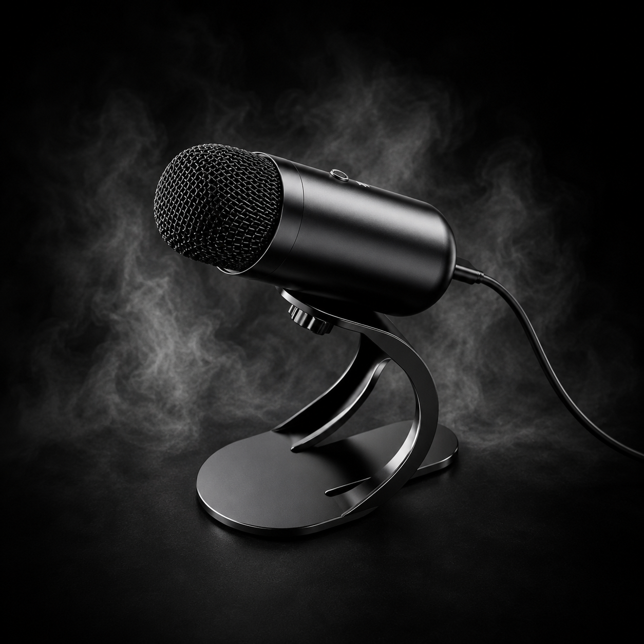 Microphone USB de bureau avec réduction de bruit